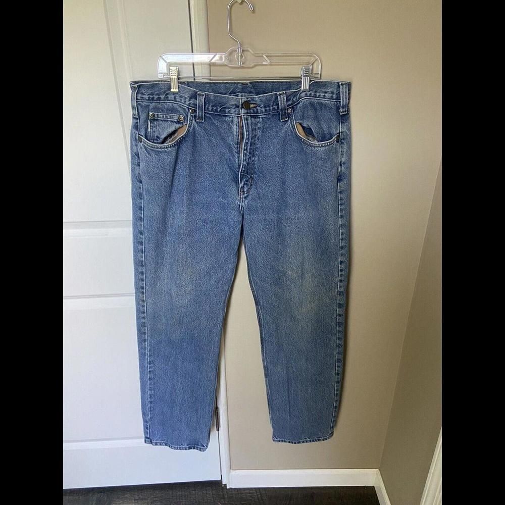 Men’s Carhartt Traditional Fit Blue Jeans Size 40/32